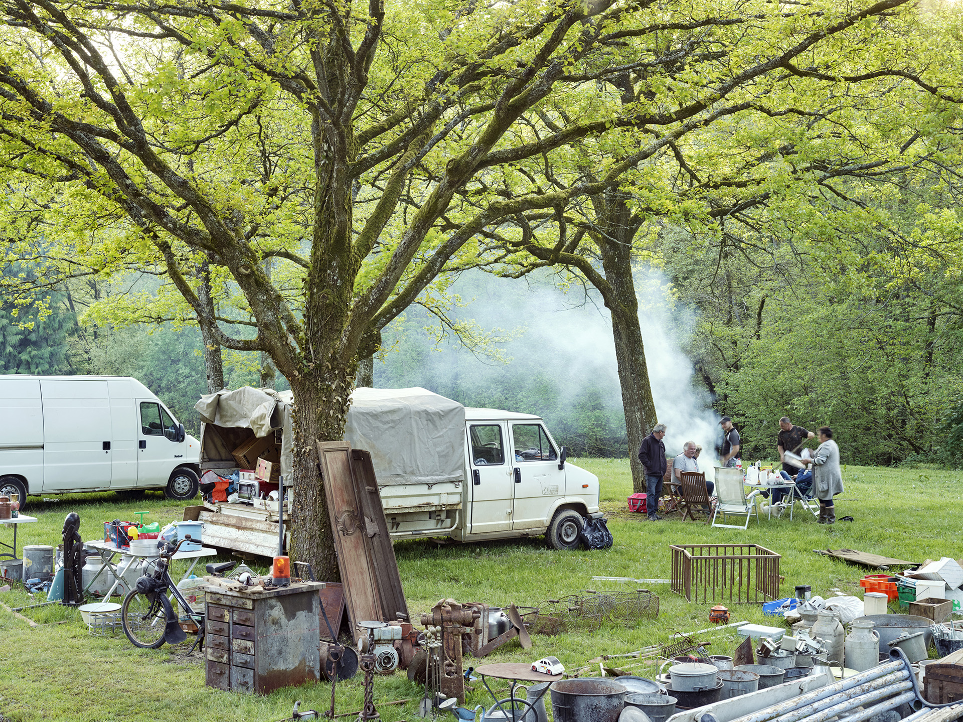 Simon Roberts, Bagnoles de l’Orne - Orne, de la série Normandy, 2014-2016. Courtesy de l’artiste
