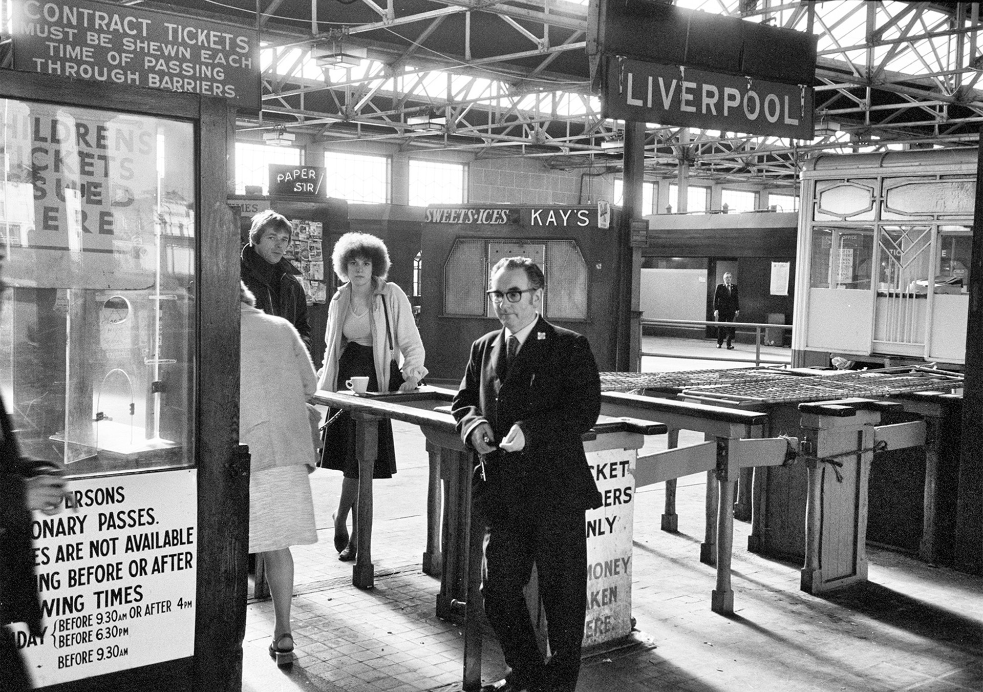Tom Wood, The Pierhead, 1978.  Courtesy de l’artiste
