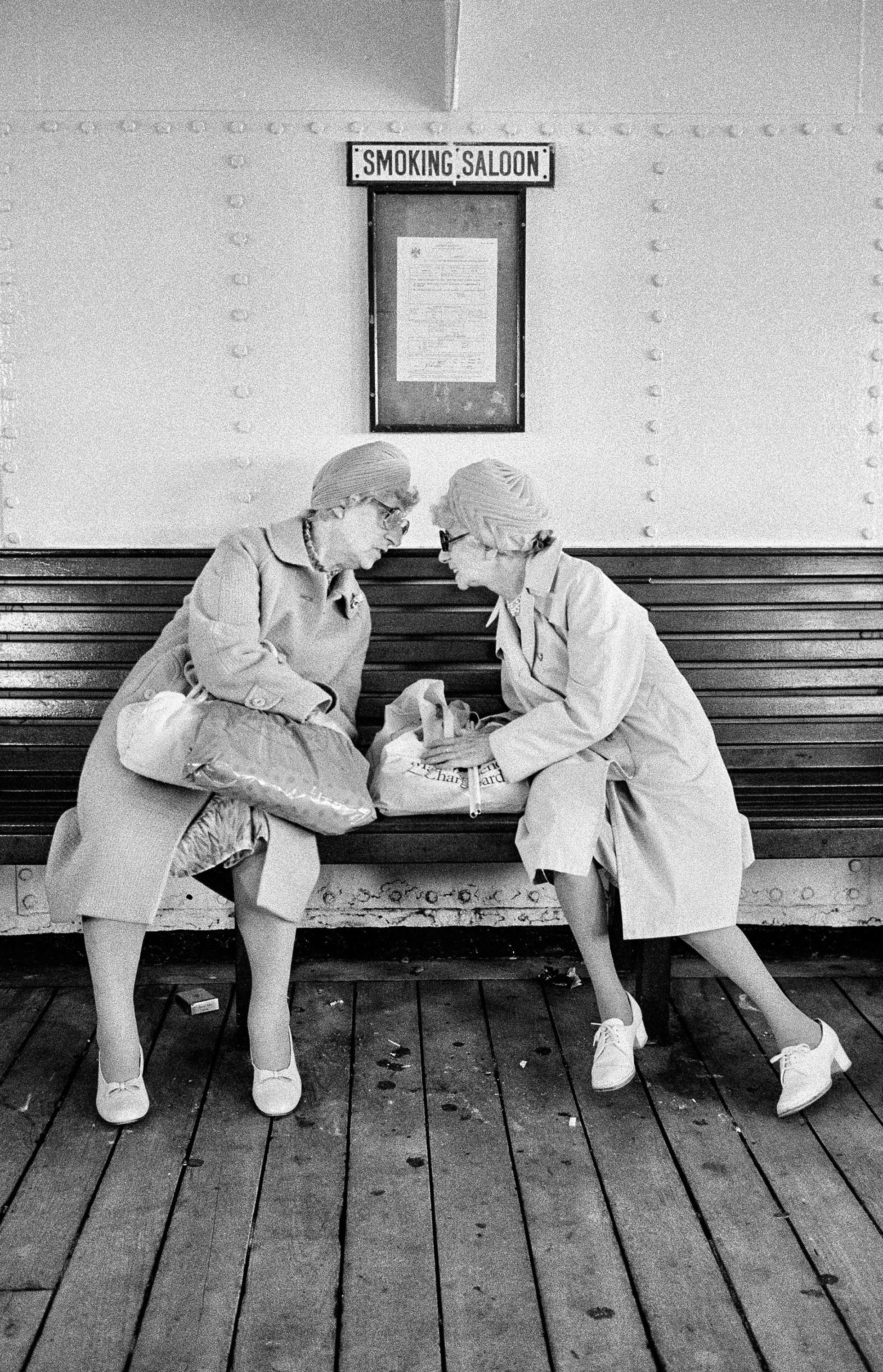 Tom Wood, The Pierhead, 1985. Courtesy de l’artiste