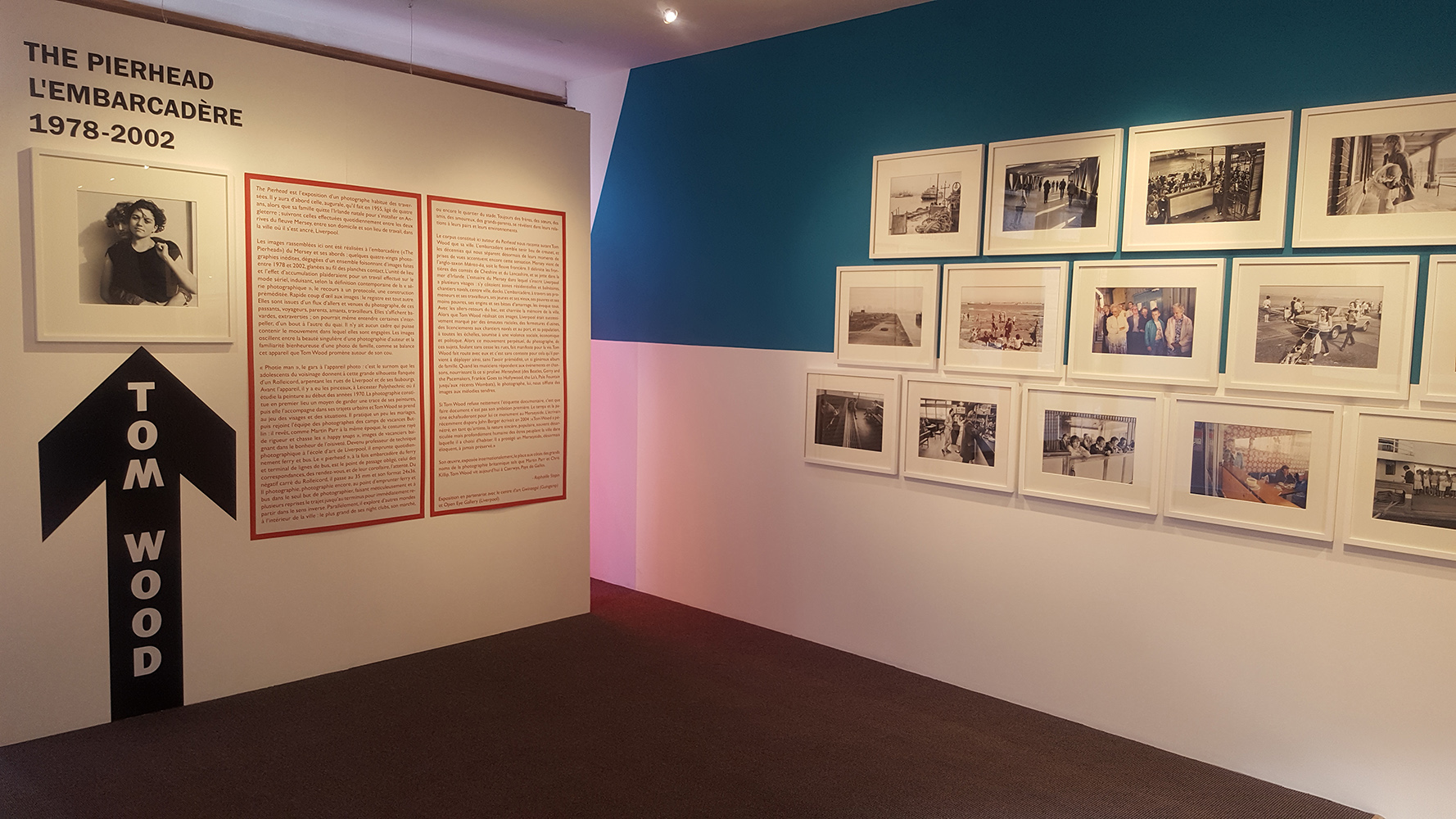 Vue dexposition Tom Wood au Centre photographique Rouen Normandie 3