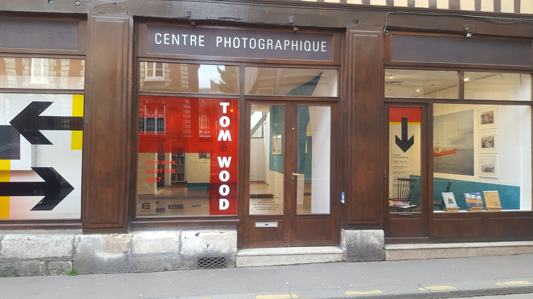 Vue dexposition Tom Wood au Centre photographique Rouen Normandie 6
