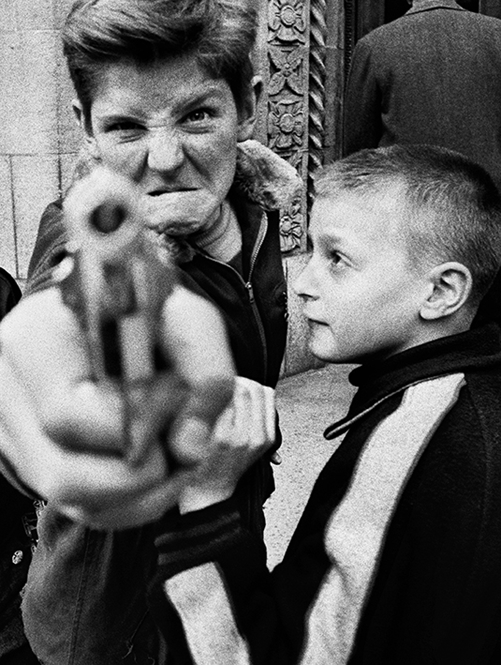 William Klein, Gun 1, New York, 1954