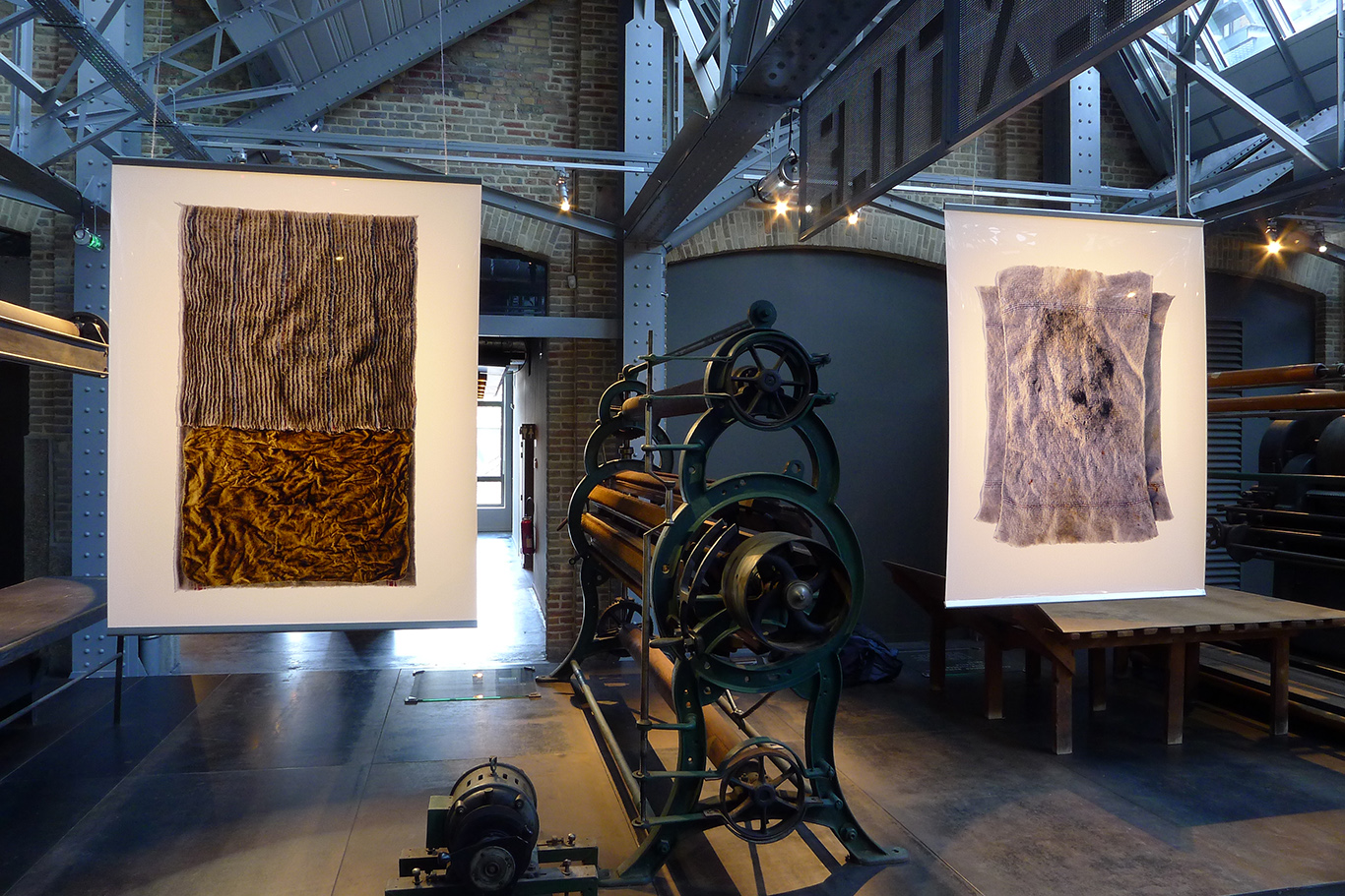 Exposition stracci de stefano bianchi a la fabrique des savoirs, elbeuf 20191