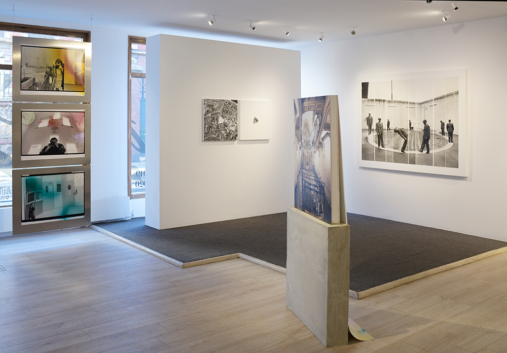 Vue d'exposition Le Ciel par dessus le toit de Maxence Rifflet au Centre photographique Rouen Normandie octobre 2019 - fevrier 2020 3