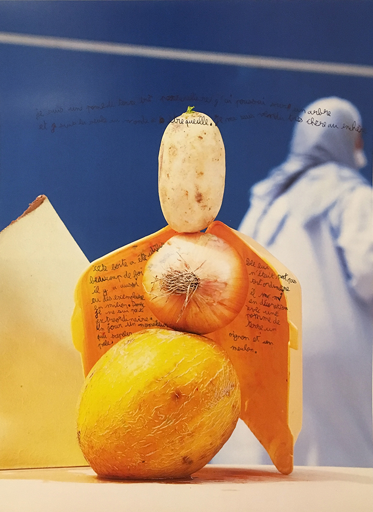 Vue d'atelier, Fred Margueron, Fabrice Houdry et Philippe Ripoll, À table, La Grand Mare, Hauts-de-Rouen, septembre 20208