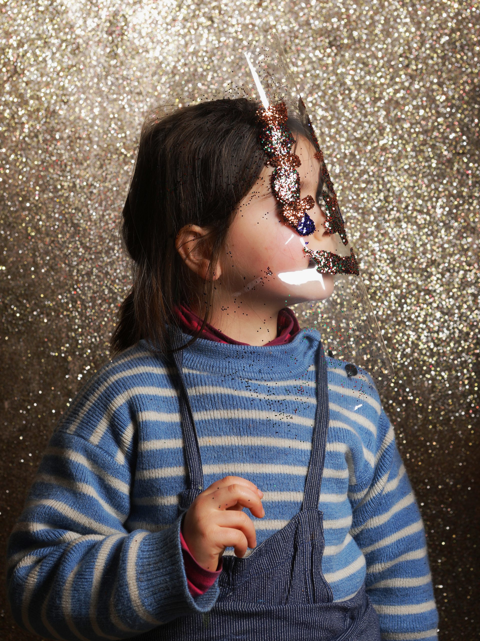 Atelier enfants brushin par Sophie Grassart au cours de l exposition Happy Valley