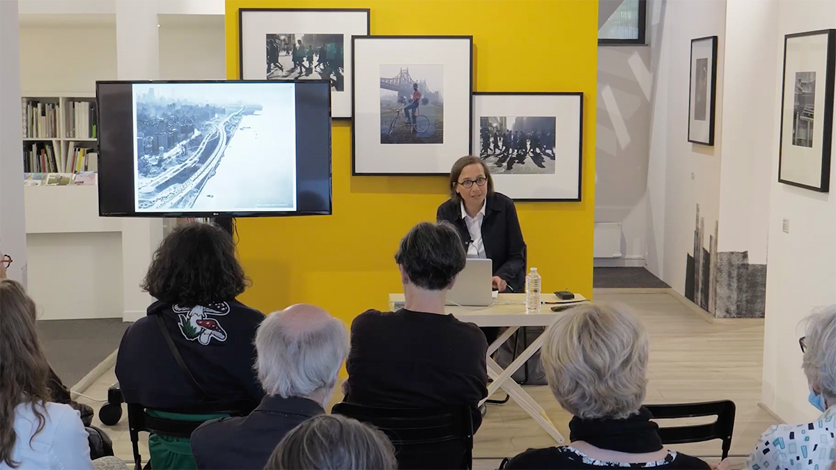 Conference avec Nathalie Roseau New York Evelyn Hofer Centre photographique Rouen Normandie mai 2022 1