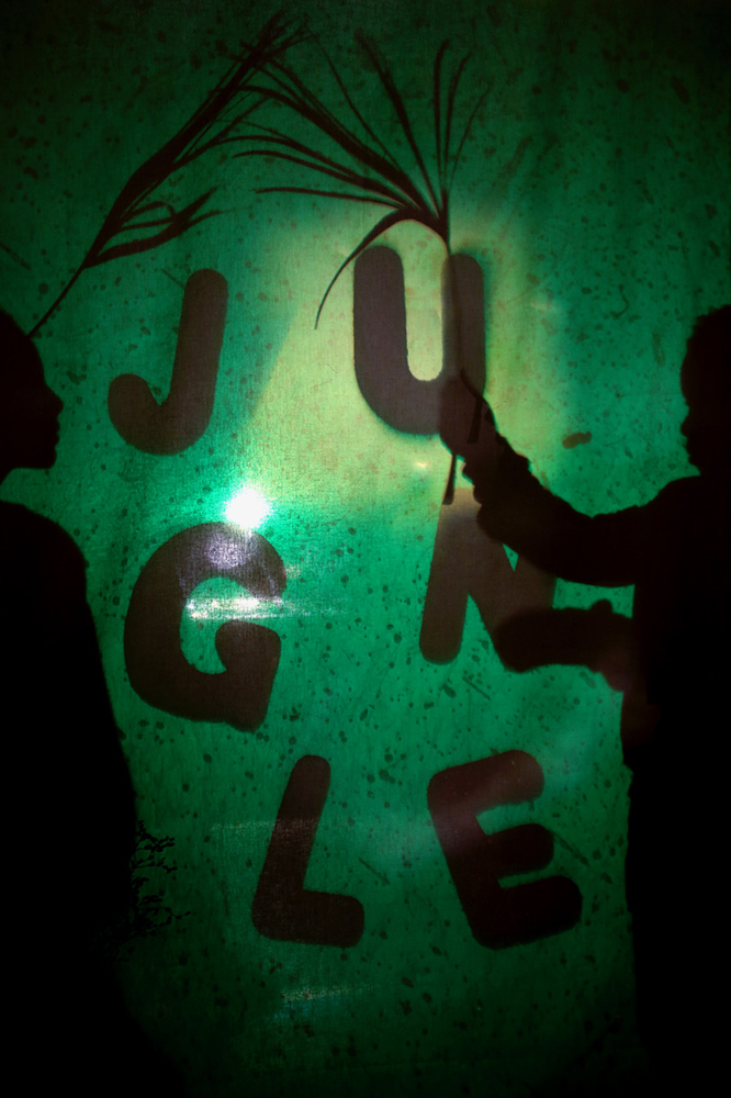 Baptiste Rabichon, Marion Dutoit, Vue d'atelier Jungle à l’école Marie Duboccage, Jardin Saint Sever, 202113