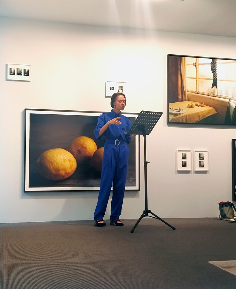 Dans l espace de Perec peformance Centre photographique Rouen Normandie 2