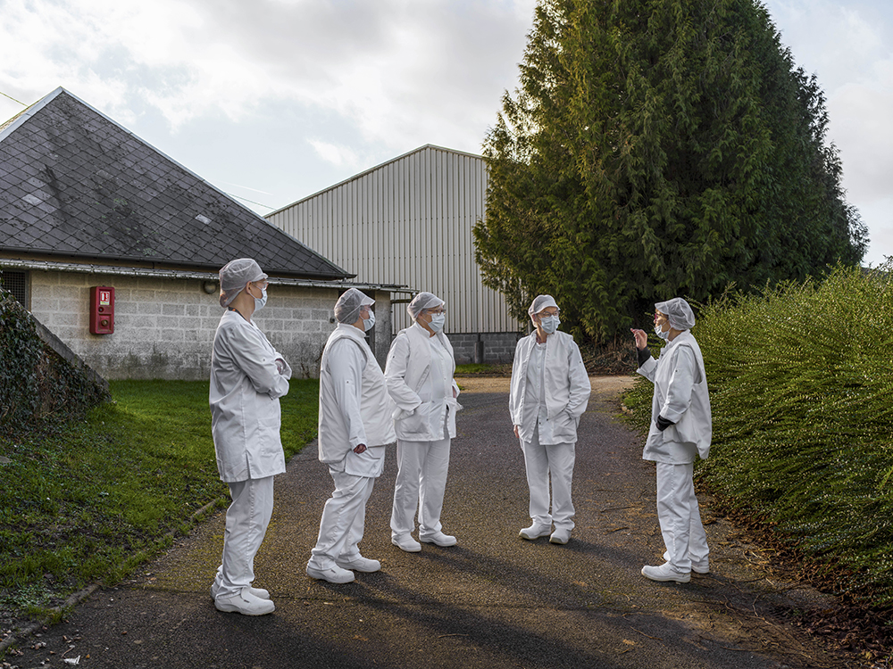 Olivia Gay, Vue d'atelier Mémoires vives Au Lycée agro-alimentaire et agricole (Yvetot), 20221