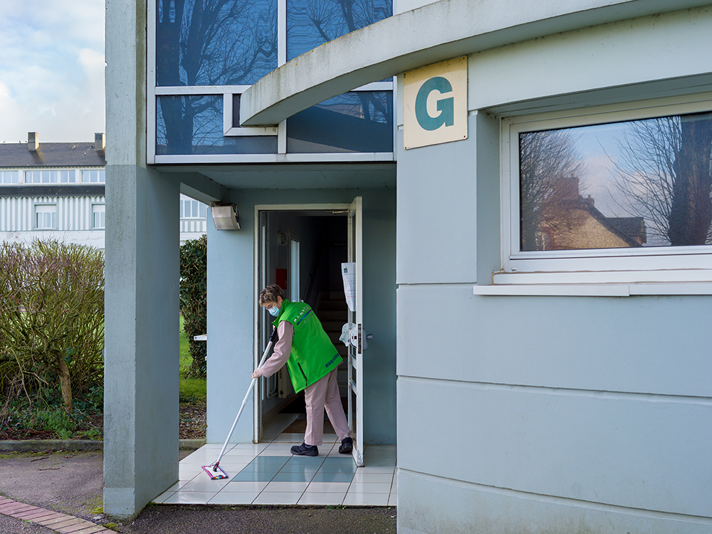 Olivia Gay, Vue d'atelier Mémoires vives Au Lycée agro-alimentaire et agricole (Yvetot), 20226