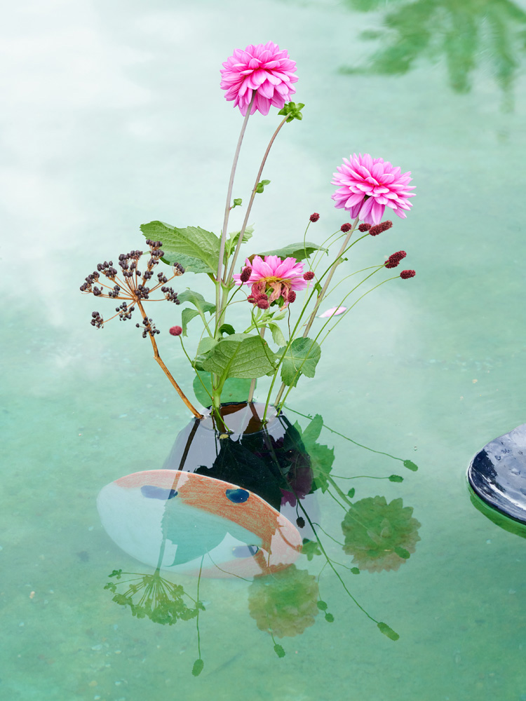 Vue d'atelier, Marion Maimon, Héloïse Bariol, Support : Surface, Au Jardin des plantes (Rouen), mai 20214