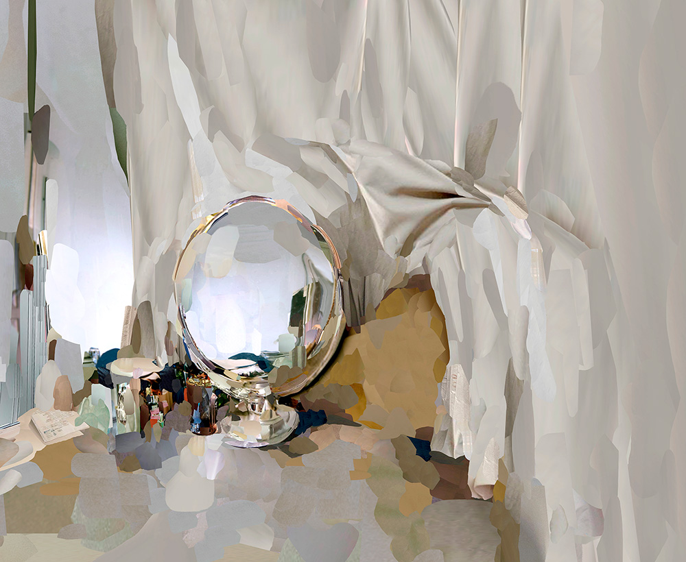 Alina Maria Frieske, In Reverse (One), Abglanz, 2020. Courtoisie de l’artiste et de la galerie Fabienne Levy, Lausanne.