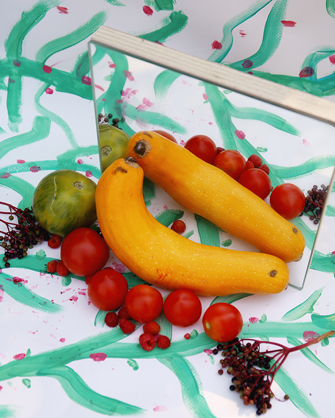 Anaïs Boileau, Vue d'atelier Circuit court au jardin partagé de Bien vivre et vieillir à la Grand’Mare, 202212
