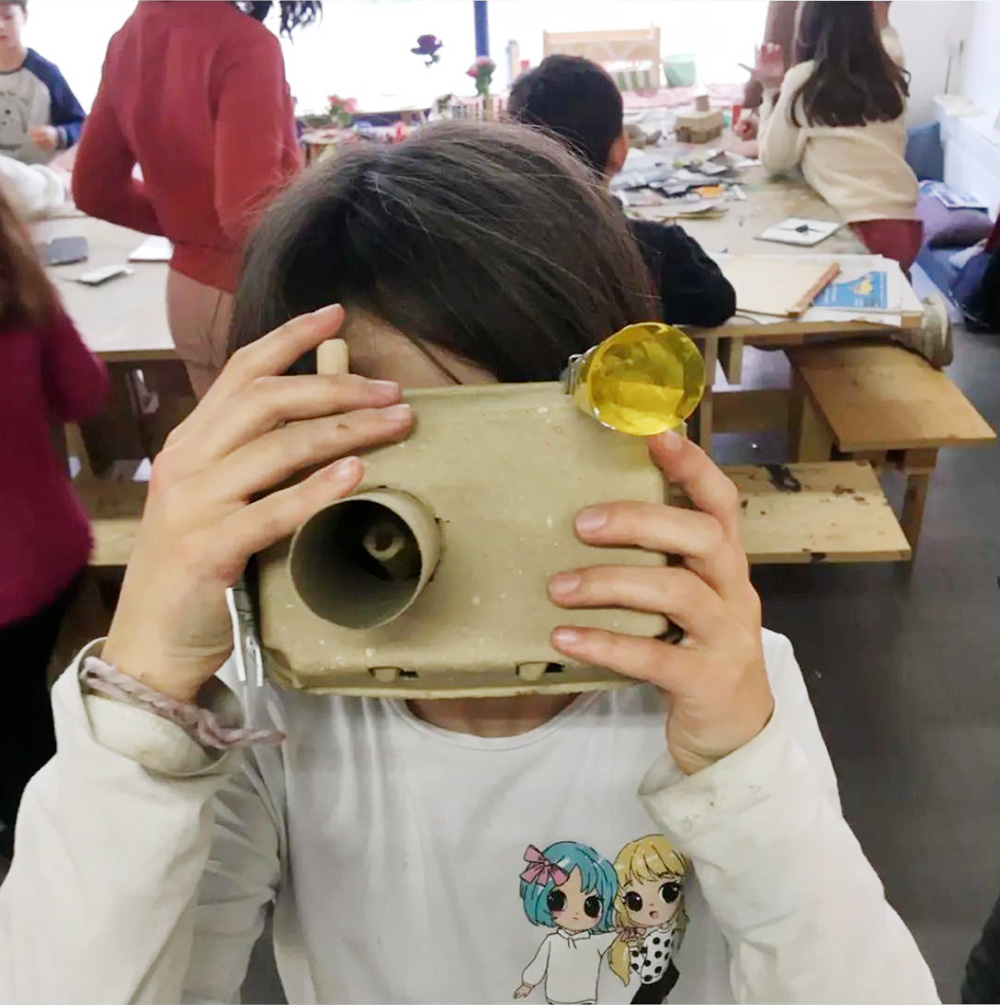 Sophie Grassart, vue d atelier Clic clac 3