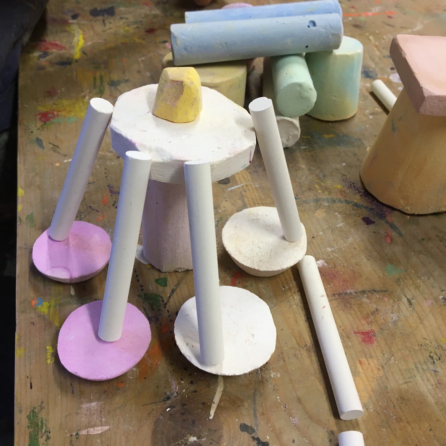 SOPHIE GRASSART, Vue d atelier COLORVILLE, exposition IN SITU de Marleen Sleeuwits 1