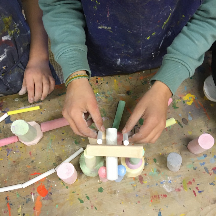 SOPHIE GRASSART, Vue d atelier COLORVILLE, exposition IN SITU de Marleen Sleeuwits 6