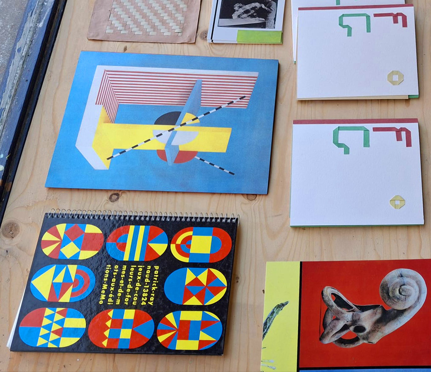 Sophie Grassart, Fantaisies geometriques, exposition de Laurent Millet 6