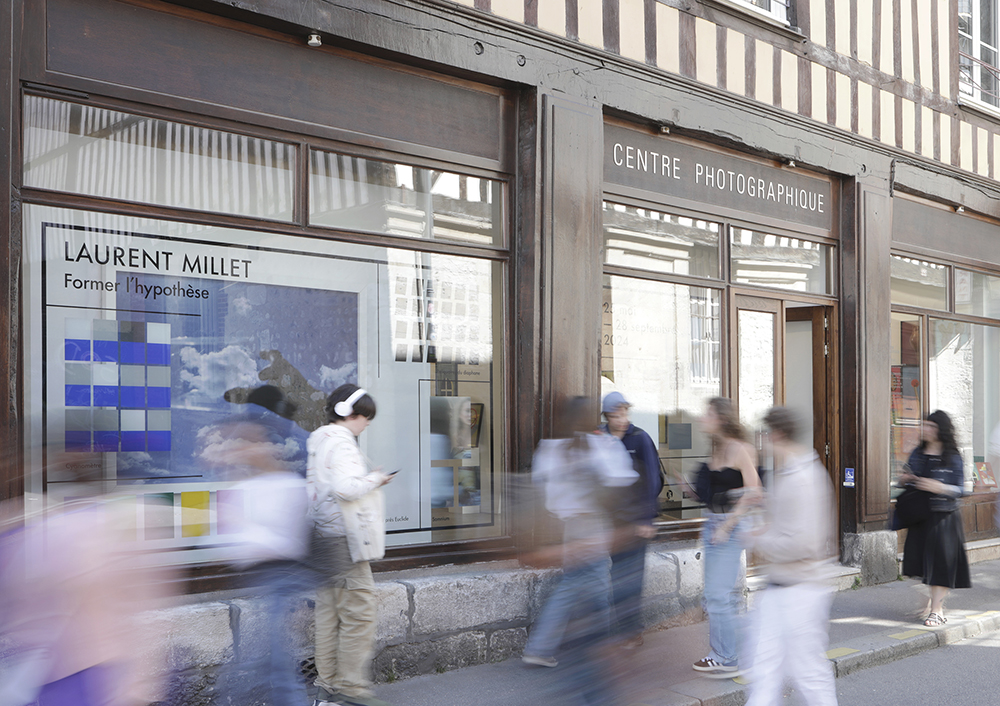 Vue d'exposition Former l'ypothese de Laurent Millet au Centre photographique Rouen Normandie mai-septembre 2024 8