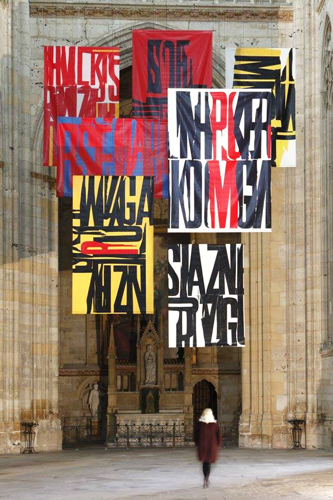 Vue d exposition William Klein Figures du siecle Centre photographique 1
