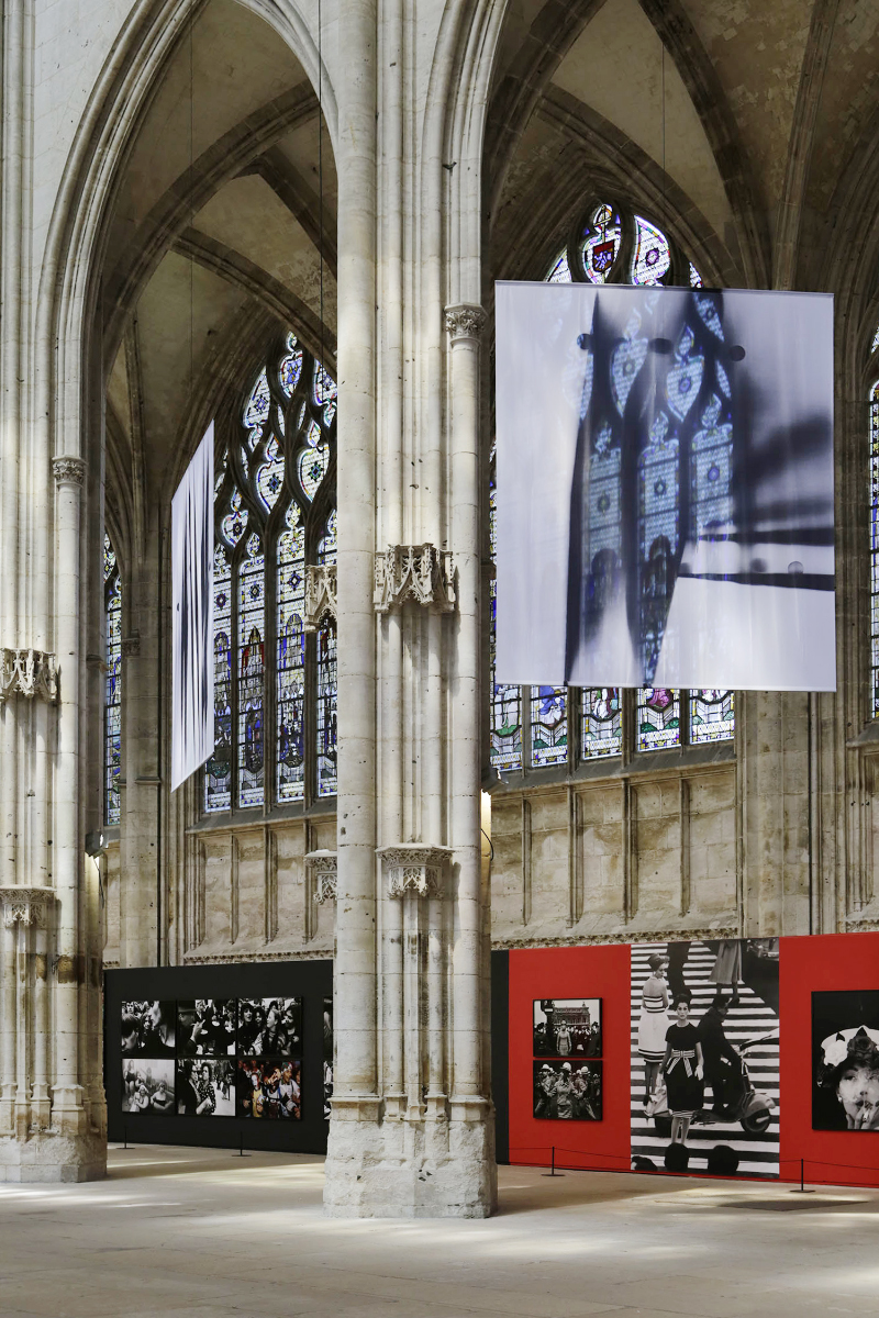 Vue d exposition William Klein Figures du siecle Centre photographique 2