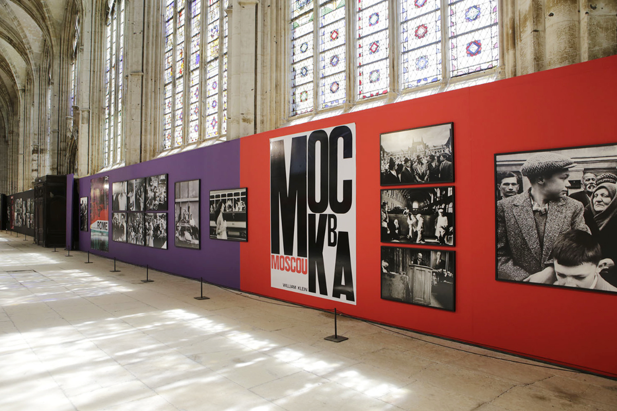 Vue d exposition William Klein Figures du siecle Centre photographique 4
