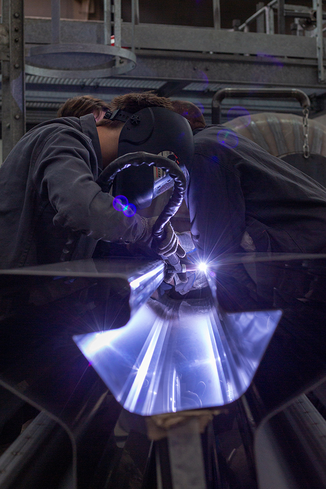 Félix Luque Sánchez, Vue d'atelier Métalmorphose au Lycée Émulation dieppoise (Dieppe), 202514