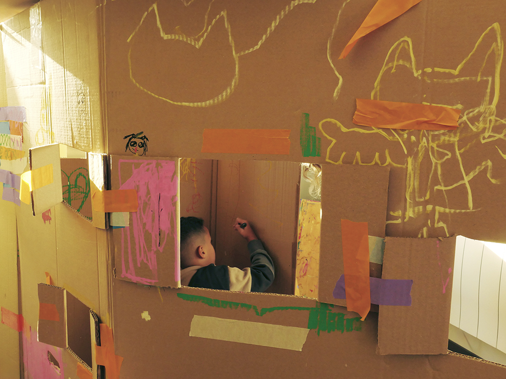 Vue d'atelier Theophile Trossat, Marion Dutoit, Dessiner les reves 3 3