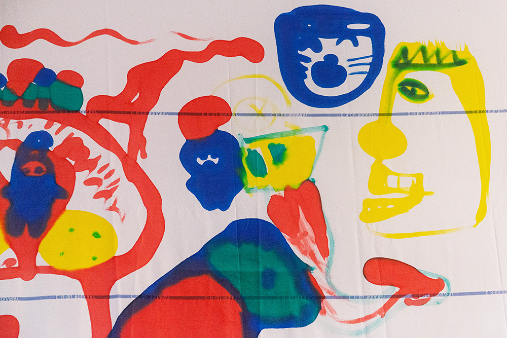 Vue d'exposition Theophile Trossat, Marion Dutoit, Dessiner les reves 3, Maison Papier, fevrier-avril 2026 2
