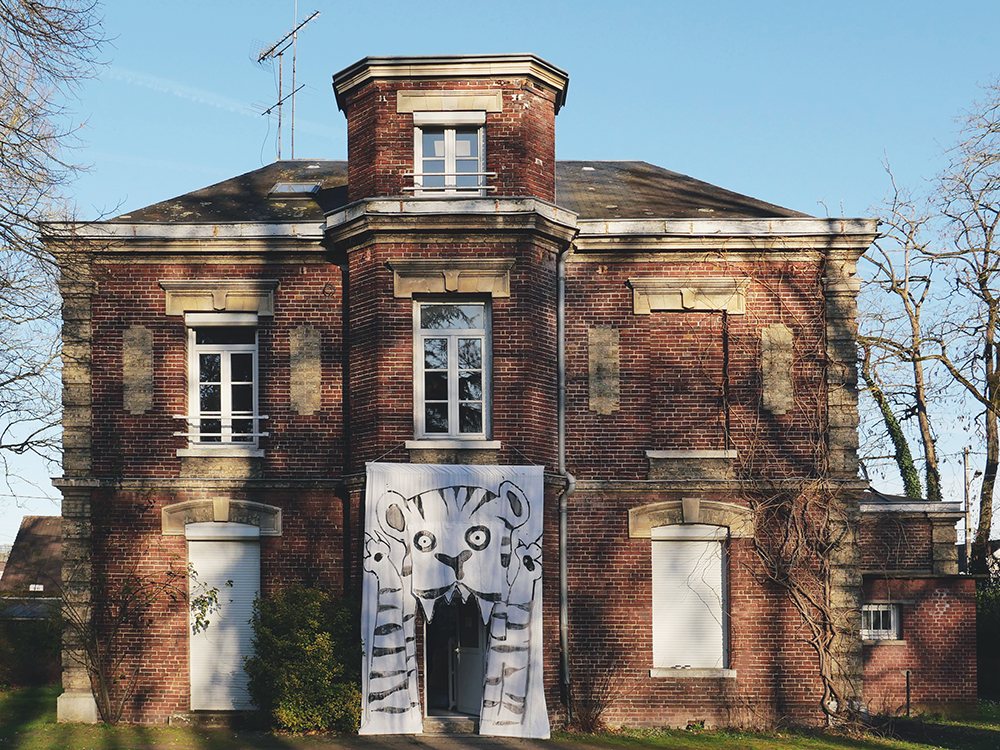Vue d'exposition Theophile Trossat, Marion Dutoit, Dessiner les reves 3, Maison Papier, fevrier-avril 2026 5