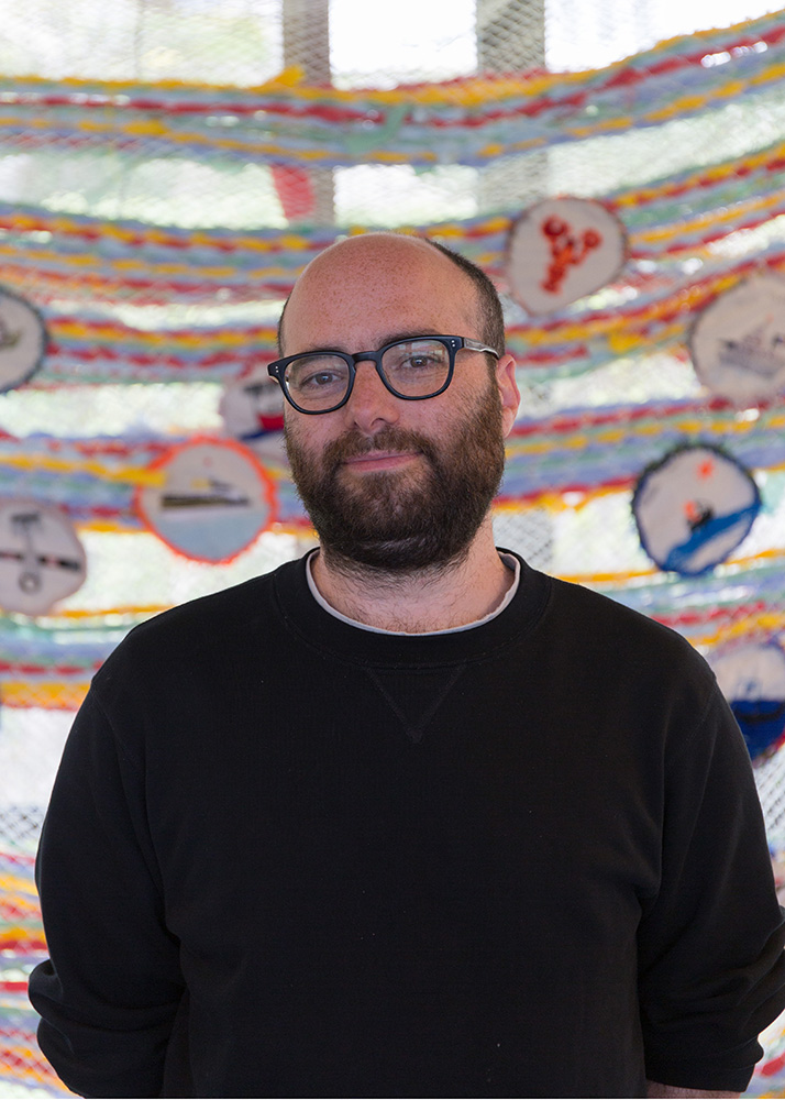 Vue d'atelier Garder le fil, Stephan Goldrajch, mars 202612
