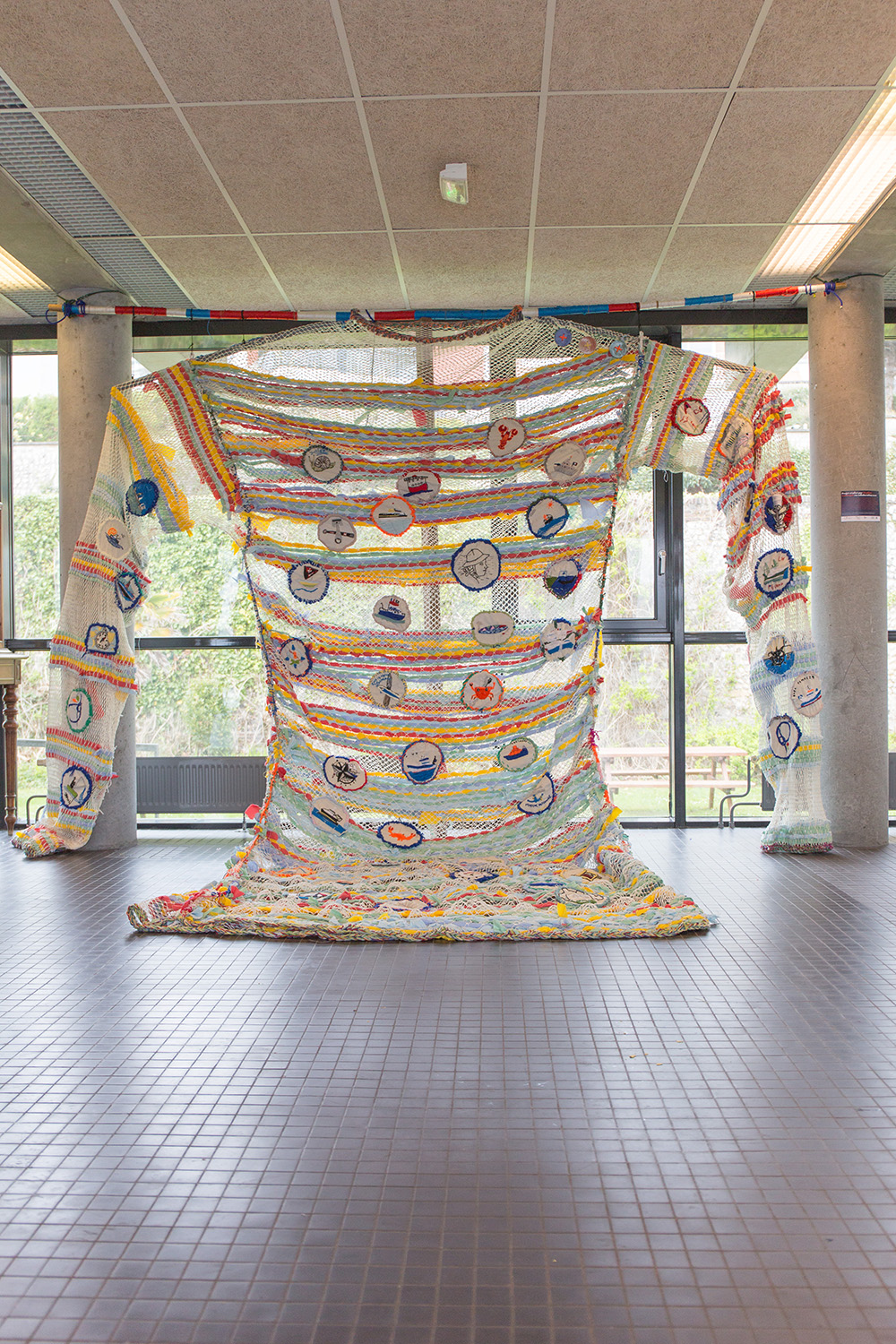 Vue d'atelier Garder le fil, Stephan Goldrajch, mars 202613