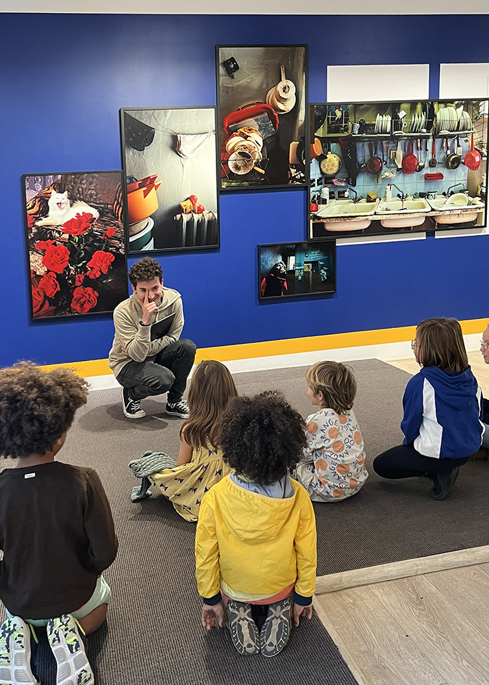 Visite commentée pour les enfants au Centre photographique Rouen Normadie