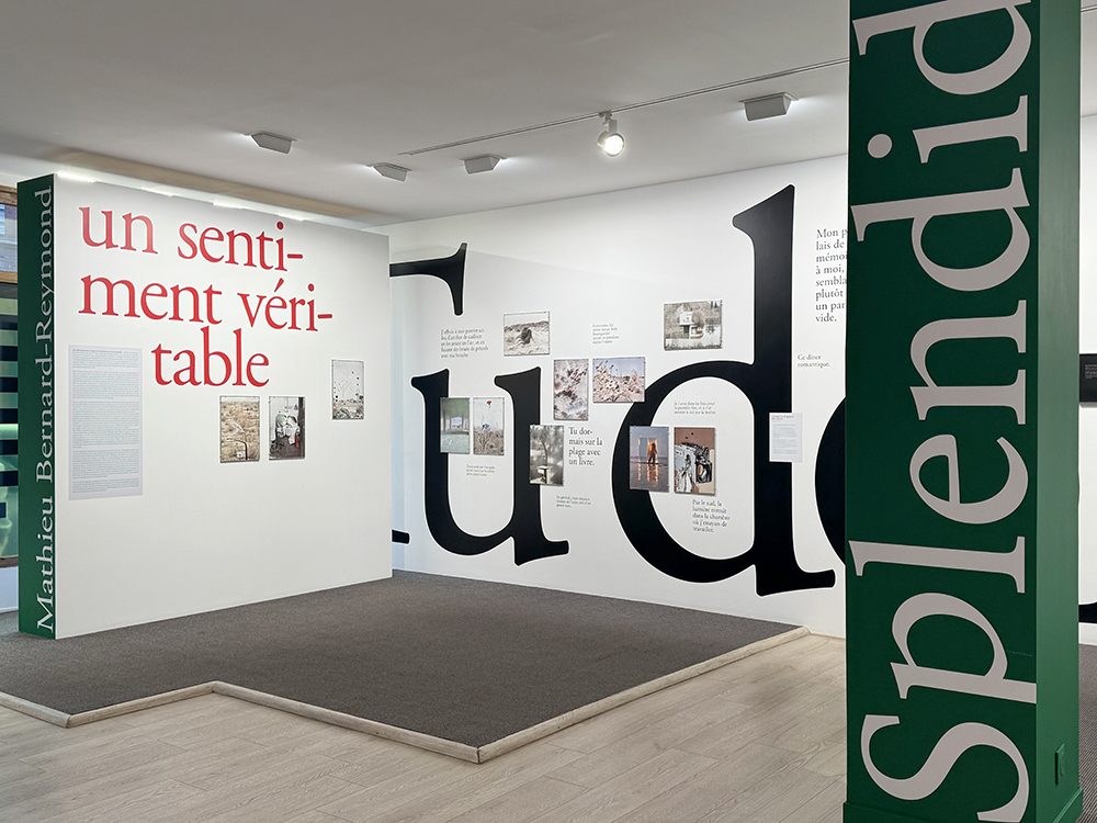 Vue d'exposition Mathieu Bernard Reymond Un sentiment veritable au Centre photographique Rouen Normandie 2